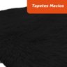 Tapete Sala/Quarto Peludo Felpudo Casen Cor:Preto;Tamanho:200x300cm - 3