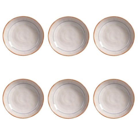 Conjunto de Pratos Fundos 06 Peças Bio Tempus Porto Brasil