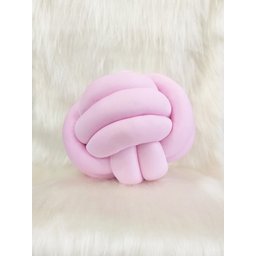 Almofada Decorativa Nó Escandinavo para Sofá e Sala Lilás - 1