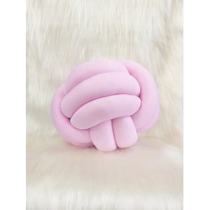 Almofada Decorativa Nó Escandinavo para Sofá e Sala Lilás