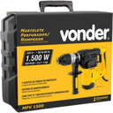 Ver imagem 3 de Martelete Perfurador Rompedor 1500w 5,5 Joules Mpv1500 220v
