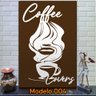 Café Cafe de 1 a 30 Placa Decorativa Quadro Parede Cafe - 8