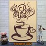 Café Cafe de 1 a 30 Placa Decorativa Quadro Parede Cafe - 6