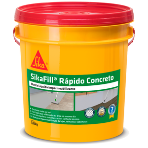 Manta Impermeabilizante Sika Sikafill Rápido Concreto 3,6 Kg