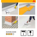 Ver imagem 4 de Manta Impermeabilizante Sika Sikafill Rápido Concreto 3,6 Kg