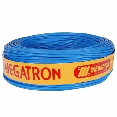 Fio Cabo Flexível Cobre 1,5mm Rolo 100m Azul - Megatron - 1