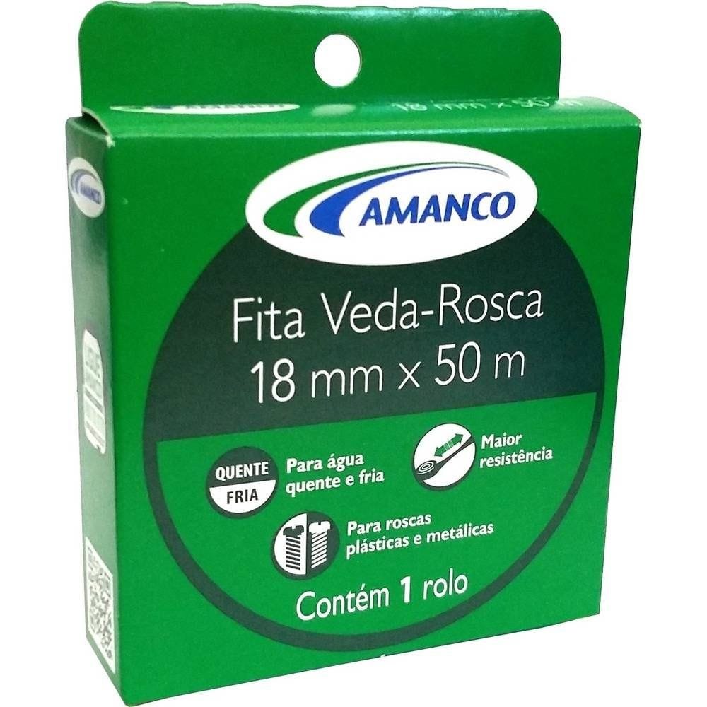 Fita Veda Rosca 18mmx50m - Amanco - 1