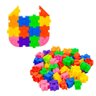 Brinquedo de Montar Interativo Plastico Blocos Infantil Coloridos Formas Triangulo Quadrado Circulo - 2