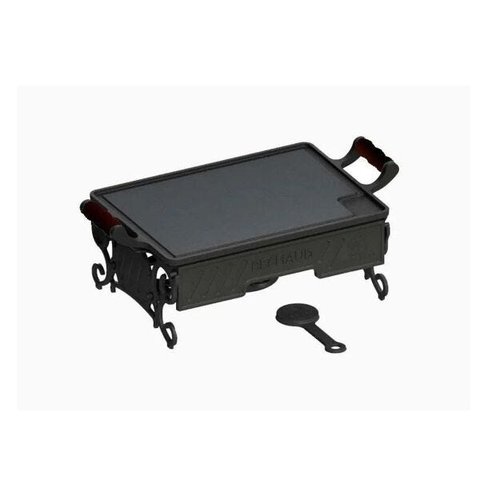 Rechaud À Álcool Ferro Alça Silicone Preta com Espiriteira