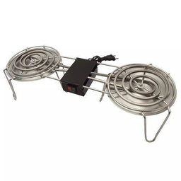 Fogareiro Duplo Elétrico - Esquentador de Marmita - 800w - 110v - 2