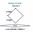 Ver imagem 3 de Pano De Rede Malha 8 (4cm Entre Nós) 0,25x40x20x100