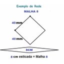 Ver imagem 3 de ano De Rede Malha 8 (4cm Entre Nós) 0,40x40x48x100 Mt
