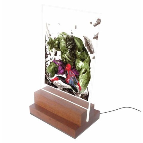 Abajur e Luminária - o Incrível Hulk