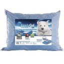 Ver imagem 1 de Travesseiro Frio FrostyGel Fibra Lavável em Máquina - Fibrasca, Cor: Azul, Tamanho: 50x70