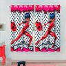 Cortina Infantil LadyBug Miraculous - Lepper, Tamanho: 1,50x1,80m - 4