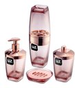 Ver imagem 2 de Kit Higiene Premium Rose de Plástico