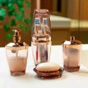 Ver imagem 1 de Kit Higiene Premium Rose de Plástico