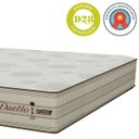 Ver imagem 3 de Colchão King Gazin Super Duetto - Pillow Duplo 193x203x030, Cor: Marrom, Tamanho: