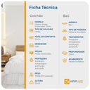 Ver imagem 2 de Cama Box Baú + Cabeceira Cassis e Colchão Queen Anjos Classic Mola Ensacada 158x198x64cm