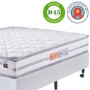 Ver imagem 3 de Cama Box Comendador D45 Solteirão Fa Maringá 97x203, - Branca, Tamanho: Solteirão