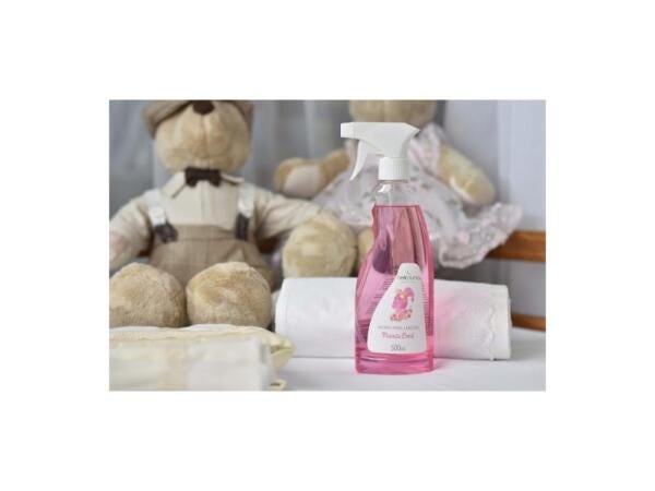 Aroma para Lençóis Mamãe Bebê 500ml - Bella Luna, Cor: Rosa, Tamanho: 500ml - 4