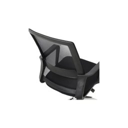 Cadeira de Escritório Trevalla Tl-cde-35-1 Ergonômica Preta com Estofado de Malha - 8