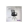 Cadeira de Escritório Trevalla Tl-cde-35-1 Ergonômica Preta com Estofado de Malha - 9
