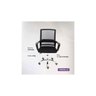 Cadeira de Escritório Trevalla Tl-cde-35-1 Ergonômica Preta com Estofado de Malha - 10