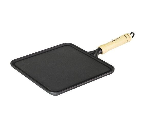 Bifeteira Quadrada Lisa com Cabo Santana 22cm - 1
