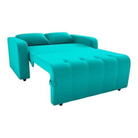 Sofá Cama Compacto 2 Lugares 1,38 Larg Amora New Matrix