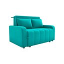 Ver imagem 2 de Sofá Cama Compacto 2 Lugares 1,38 Larg Amora New Matrix