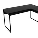 Ver imagem 2 de Escritório Industrial Completo Com Mesa em L e Gaveteiro Cor: Preto