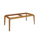 Ver mais imagens de Conjunto para Sala de Jantar 8 Lugares Madeira Maciça com Tampo Vidro/MDF Petra