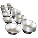 Ver imagem 2 de Kit Forminha Mini Empada Alumínio Nº 3 Para Buffet (12 Unid)