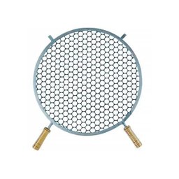 Grelha Redonda De Inox Para Churrasqueira 45cm De Diâmetro - 1