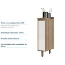 Ver imagem 5 de Balcão de Cozinha com Tampo 20 Cm 1 Porta de Abrir 1 Prateleira Mel Luciane Móveis
