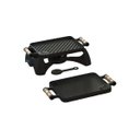 Ver imagem 1 de Rechaud Bifeteira A Álcool Dupla Face De Ferro Fundido