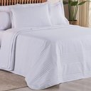 Ver imagem 3 de Kit Cobre Leito + Jogo de Cama Premier Casal 7 Peças Hipercal 200 Fios 80% Algodão, 20% Poliéster