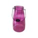 Lanterna Decorativa em Vidro com Porta Vela 26,5cmx10cm Isadora Design - 1