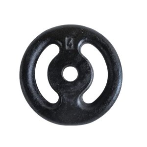 Anilha Ferro Fundido Pintada Fitness Academia 4,0 Kg