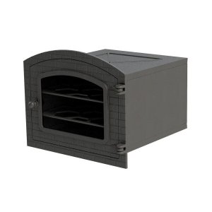 Forno De Ferro Com Vidro Libaneza - Colonial 51x45,5x30,5 Cm