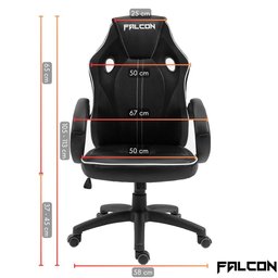 Cadeira Gamer Falcon - Wake - 4 Cadeira Gamer Falcon - Wake - 4