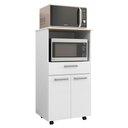 Ver imagem 2 de Balcão de Cozinha Duplo para Microondas 2 Portas Duo K02 Supremo - Mpozenato