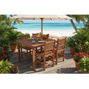 Ver imagem 4 de Conjunto em Madeira Maciça Mesa Retangular e 4 Cadeiras Western