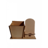 Porta Canetas Suporte para Celular em Mdf Natural - 1