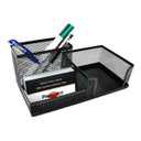 Ver imagem 2 de Kit 2 Porta Lapis Escritório Mesa Porta Lápis 3 Divisória