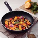 Ver imagem 4 de Frigideira Antiaderente Tramontina Loreto Funda 28cm 3,3L Alumínio Starflon Max Grafite