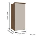 Ver imagem 3 de Modulado Aéreo 01 Porta 100cm Altura Setiba - Móveis Rimo