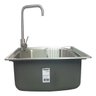 Cuba Inox Cozinha Gourmet Com Torneira Misturador 57 X 43 Cm - 4