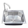 Cuba Inox Cozinha Gourmet Com Torneira Misturador 57 X 43 Cm - 2
